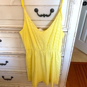 Yellow sun dress